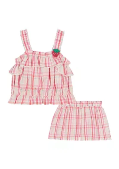 Baby Girls 2-Piece Strawberry Set