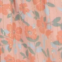 Toddler Girls Floral Printed Top and Leggings Set