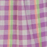 Toddler Girls Gingham Floral Legging Set
