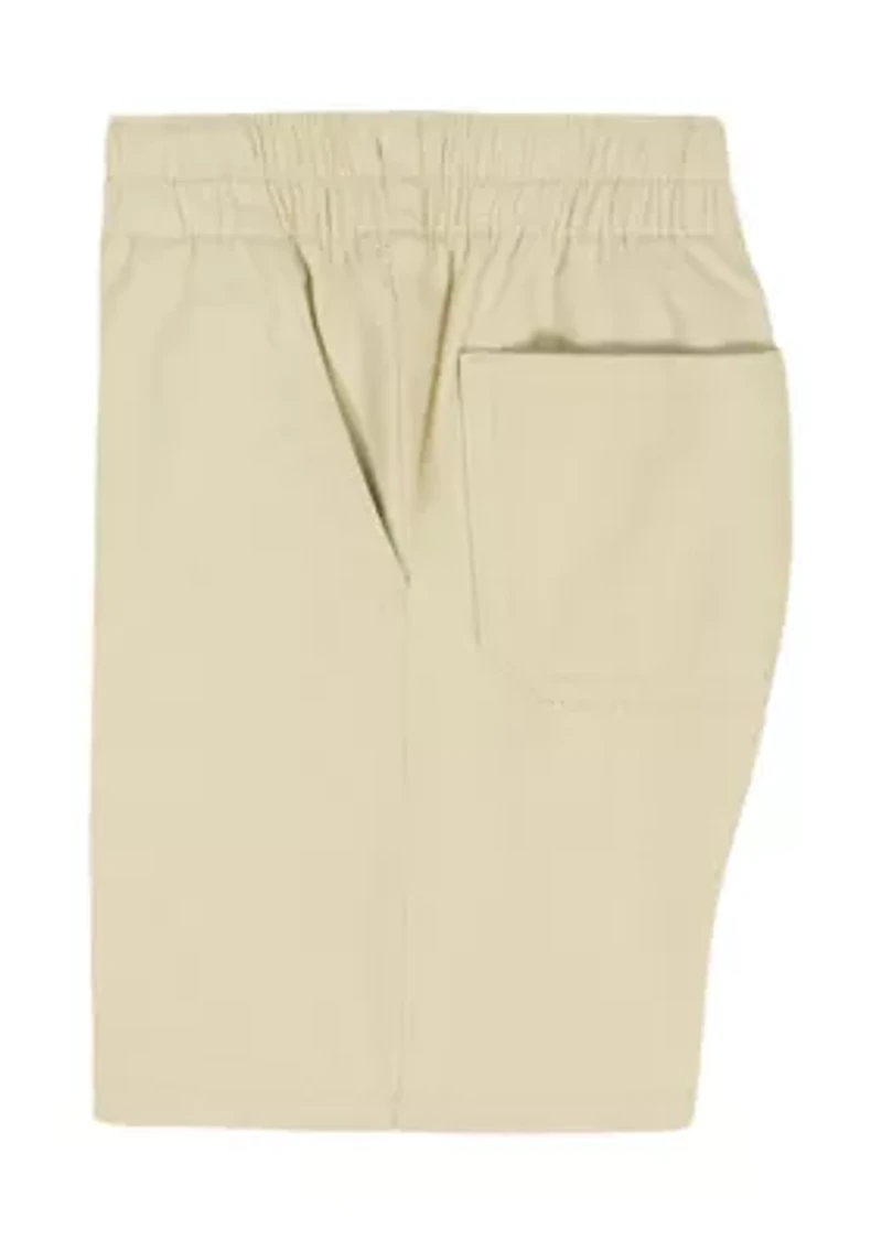 Toddler Boys 2-Piece Woven Shorts Collared Shirt Set