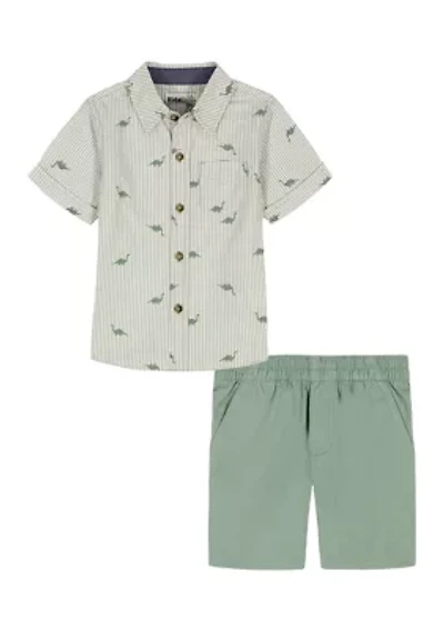Baby Boys Shirt and Shorts Set
