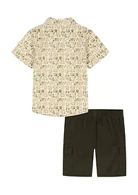 Baby Boys Shorts Set