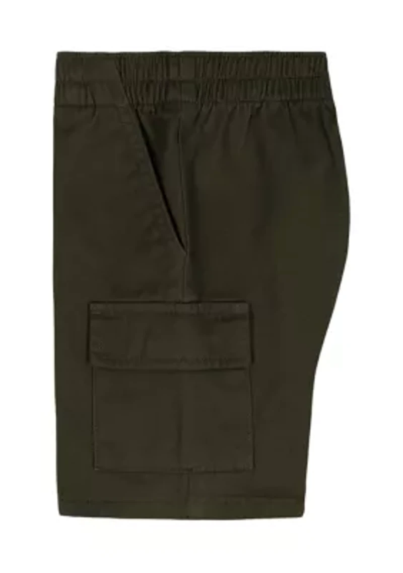 Toddler Boys Woven Shirt and Shorts Set