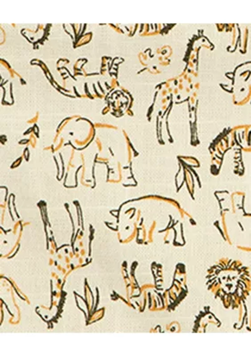 Toddler Boys Woven Shirt and Shorts Set