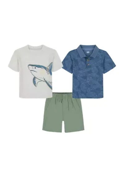 Baby Boys Shirts and Shorts Set