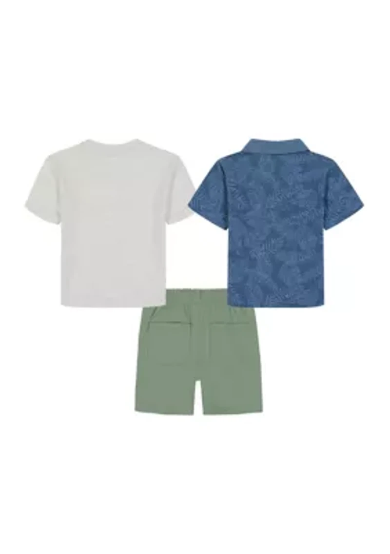Baby Boys Shirts and Shorts Set