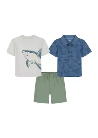 Toddler Boys Shirts and Shorts Set