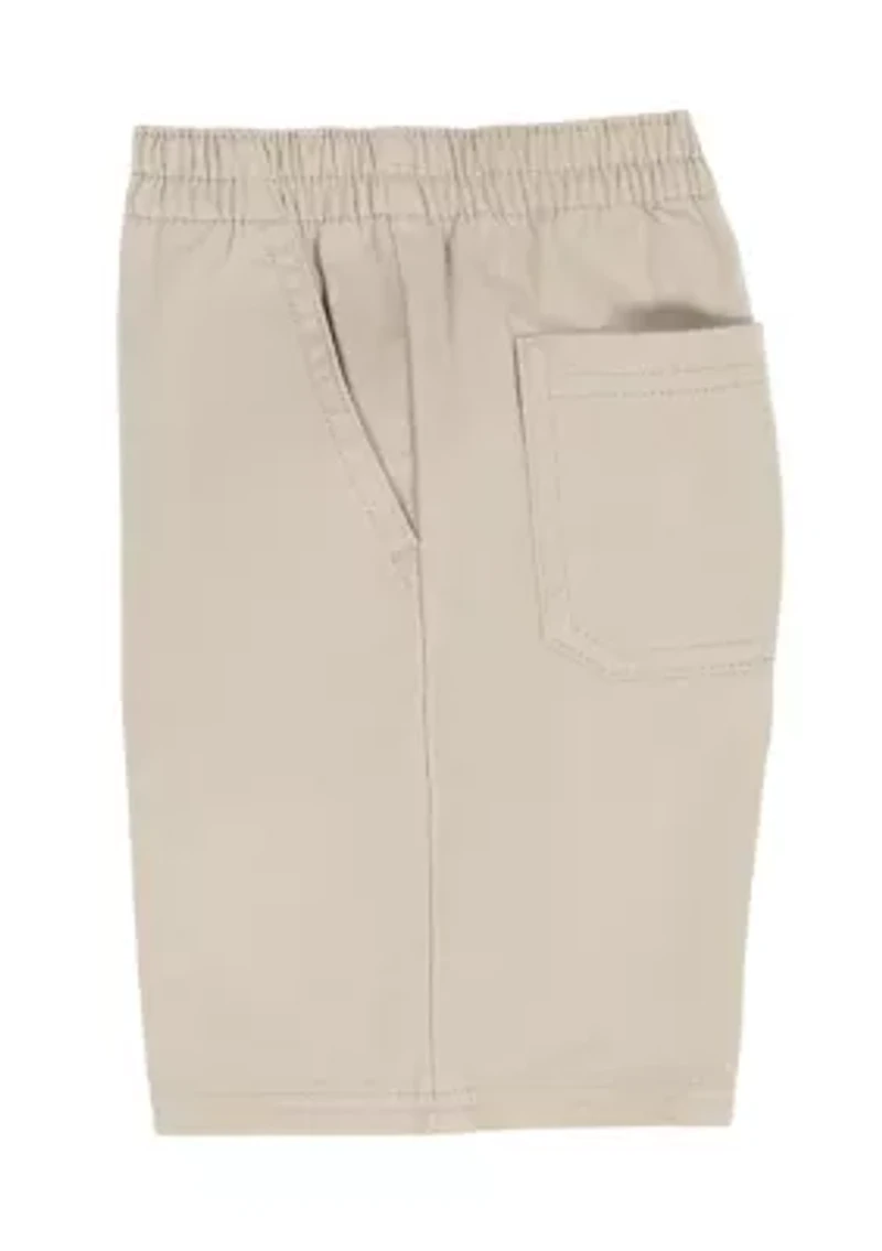 Baby Boys 3 Piece Woven Shirt Shorts Set
