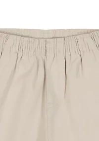 Baby Boys 3 Piece Woven Shirt Shorts Set