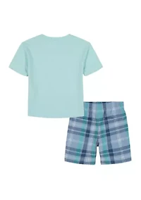Toddler Boys 2-Piece Shirt and Shorts Set