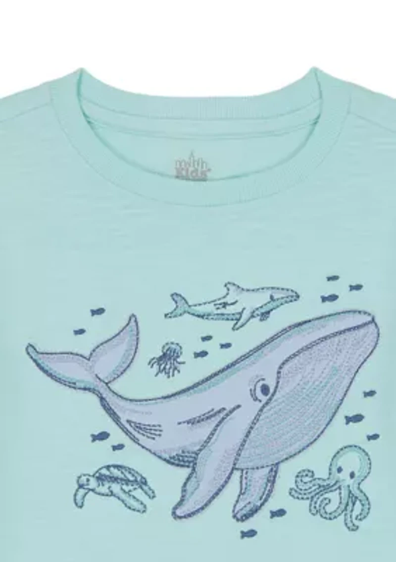 Toddler Boys 2-Piece Shirt and Shorts Set