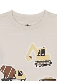 Toddler Boys 2-Piece Shirt and Shorts Set