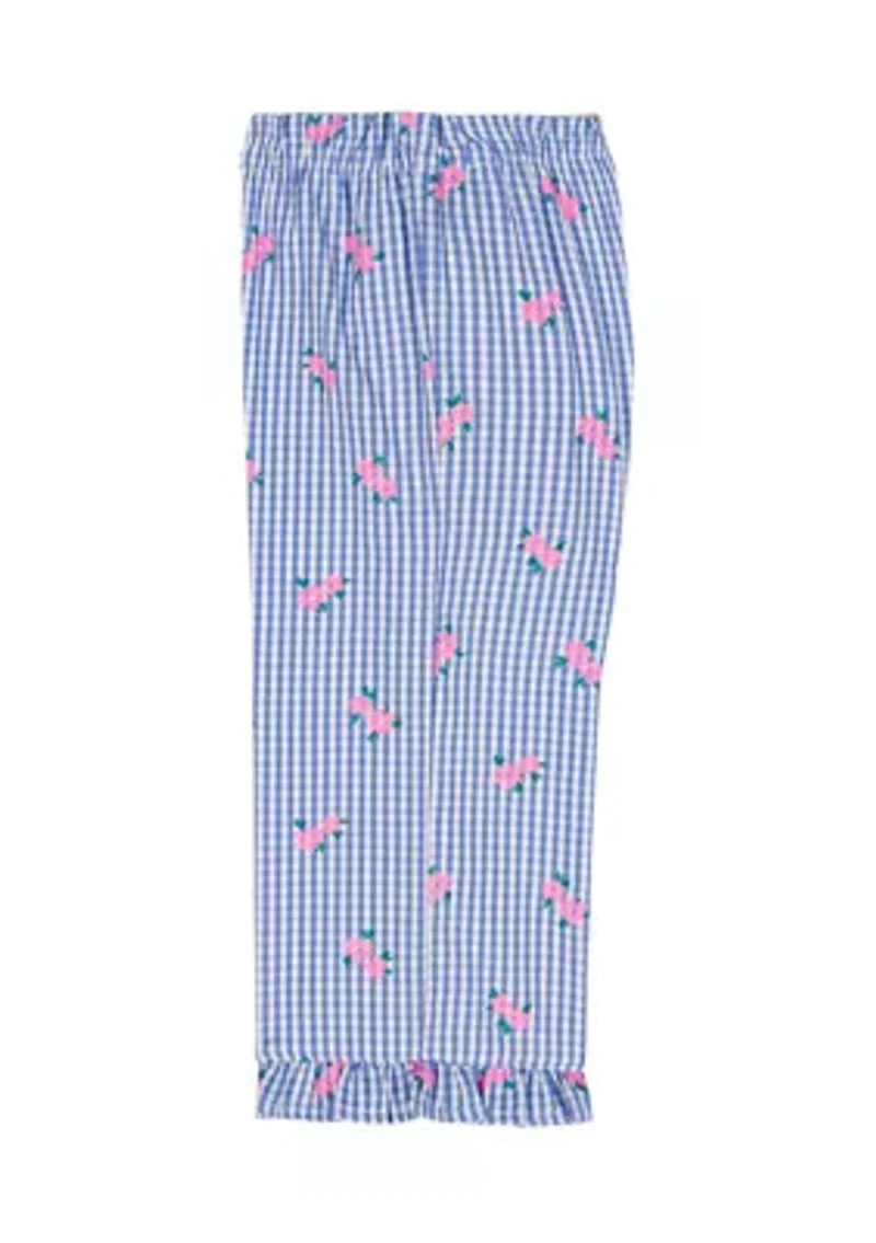 Baby Girls Woven Pants Set