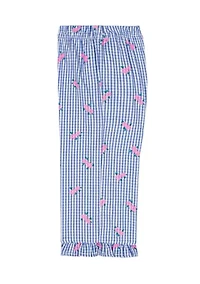 Toddler Girls Woven Pants Set