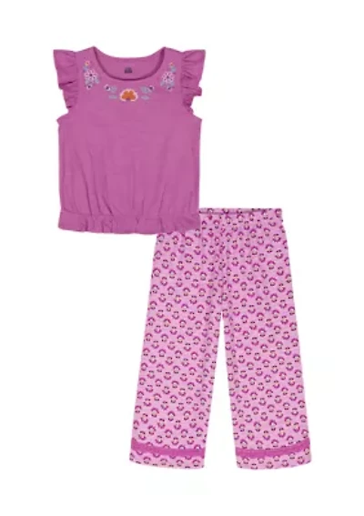 Baby Girls Top and Pants Set