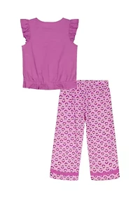 Baby Girls Top and Pants Set