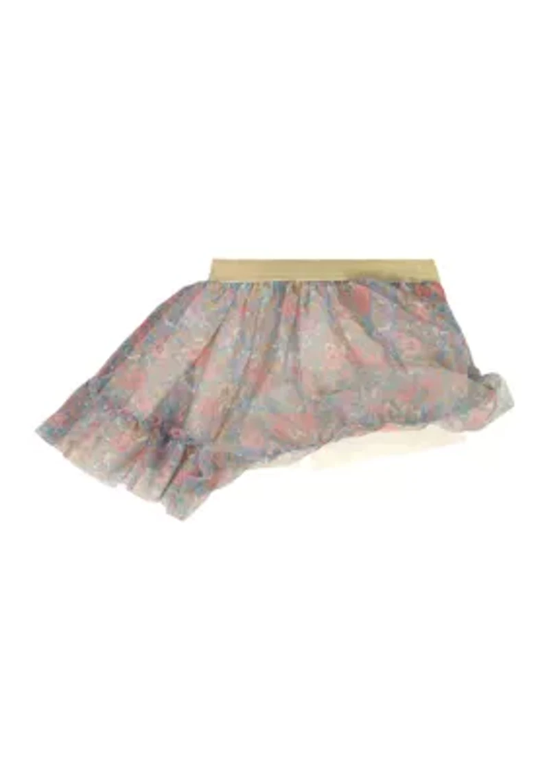Baby Girls Shirt and Skort Set