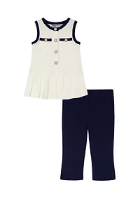 Baby Girls Top Leggings Set