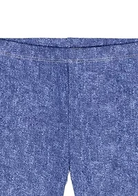 Toddler Girls Puff Sleeve Top and Leggings Set