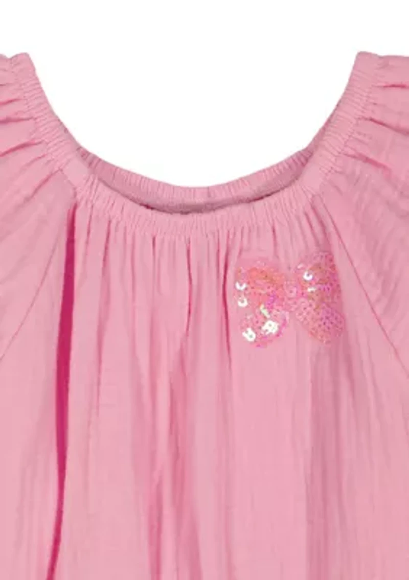 Baby Girls Shirt and Shorts Set