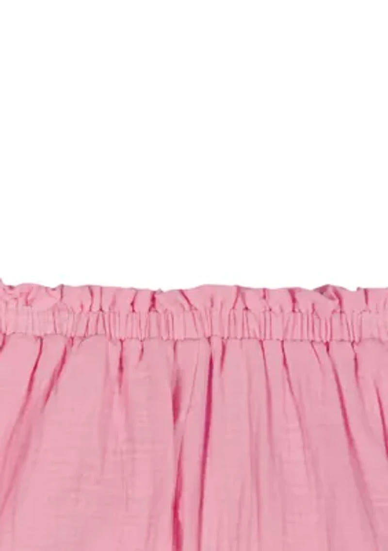 Baby Girls Shirt and Shorts Set