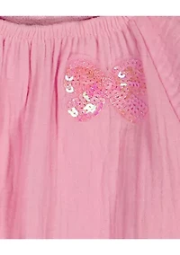 Toddler Girls Shirt and Shorts Set