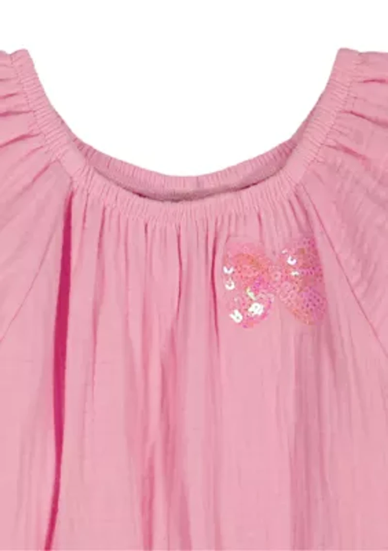 Toddler Girls Shirt and Shorts Set