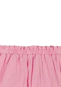 Toddler Girls Shirt and Shorts Set