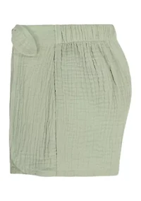 Toddler Girls Ruffle Tank Top and Shorts Set