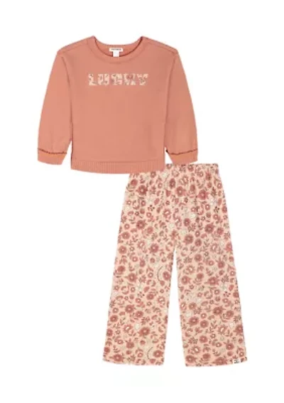 Toddler Girls 2-Piece Fashion Pantset