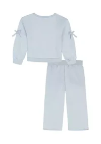 Toddler Girls 2-Piece Fleece Jogger Set