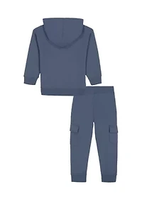 Toddler Boys Graphic Jogger Set