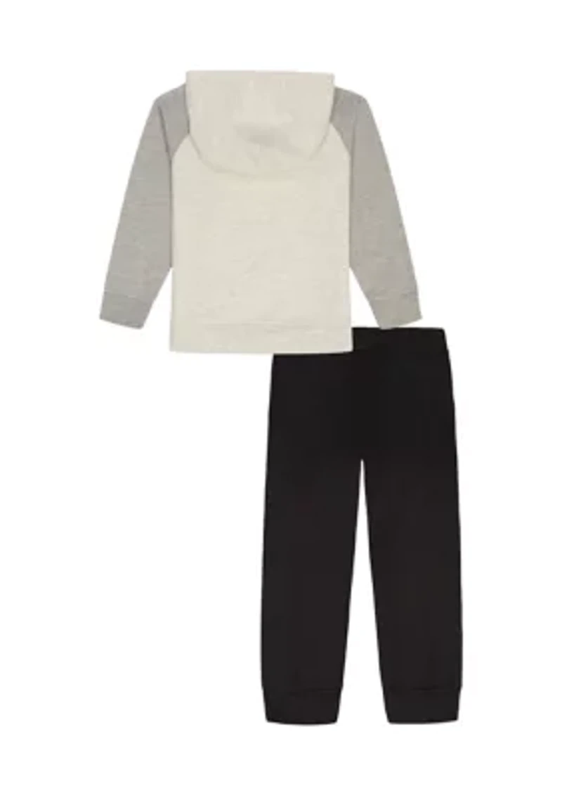 Toddler Boys Two Piece Fleece Jogger Set