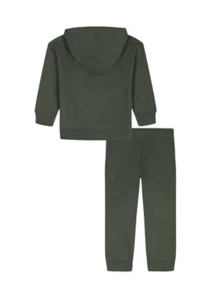 Toddler Boys Fleece Hoodie and Jogger Pants Set