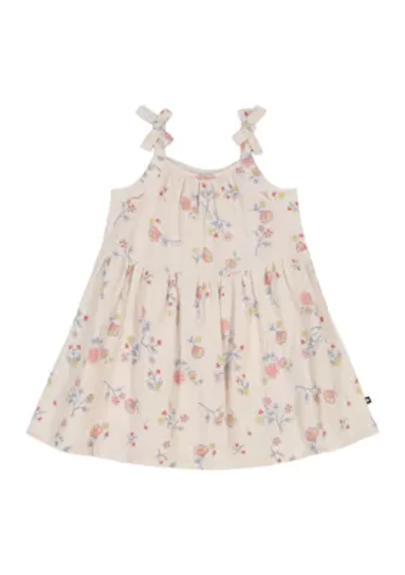 Toddler Girls Printed Dress Set