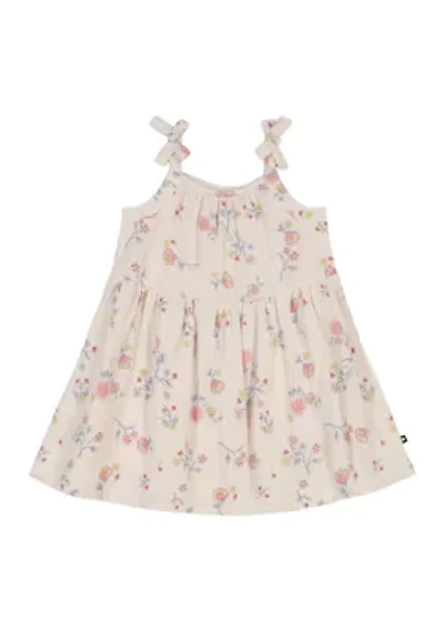 Toddler Girls Printed Dress Set