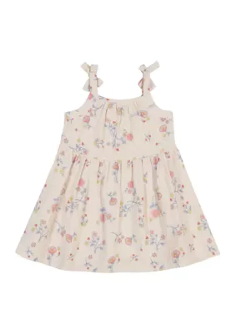 Toddler Girls Printed Dress Set