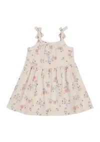Toddler Girls Printed Dress Set