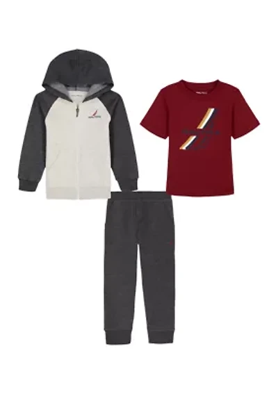 Toddler Boys 2-Piece Hoodie Set