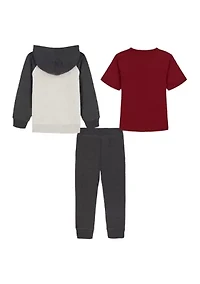 Toddler Boys 2-Piece Hoodie Set