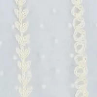 Toddler Girls Empire Waist Embroidered Dress