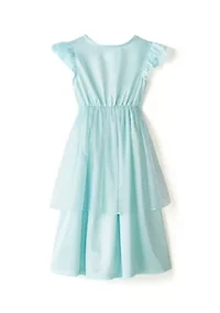 Toddler Girls Elegant Elsa Nightgown