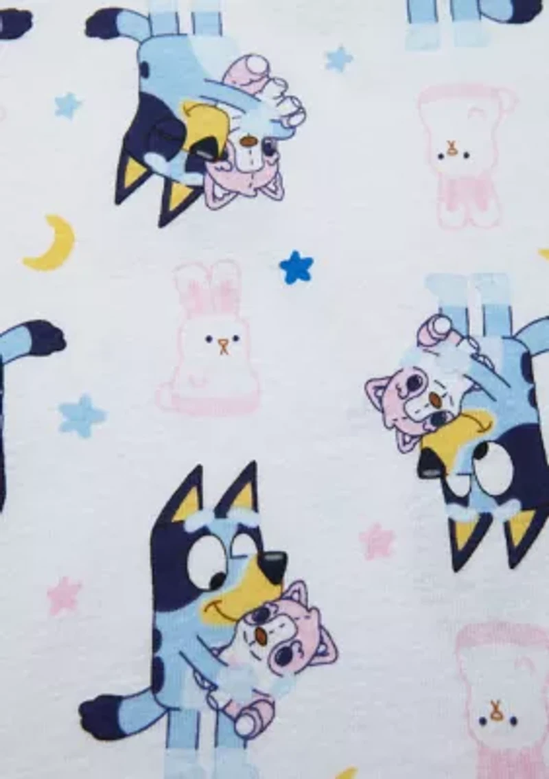 Toddler Girls Night Bluey Pajamas