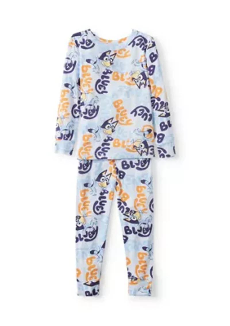 Toddler Boys Camo Bluey Set