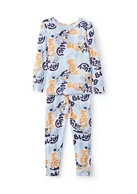 Toddler Boys Camo Bluey Set