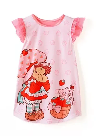 Toddler Girls Strawberry Sweet Dreams Nightgown