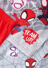 Toddler Boys Spidey and Friends Three Piece Pajama Set