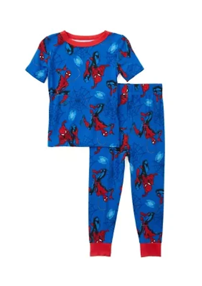 Toddler Boys Spidey Stars Pajama Set
