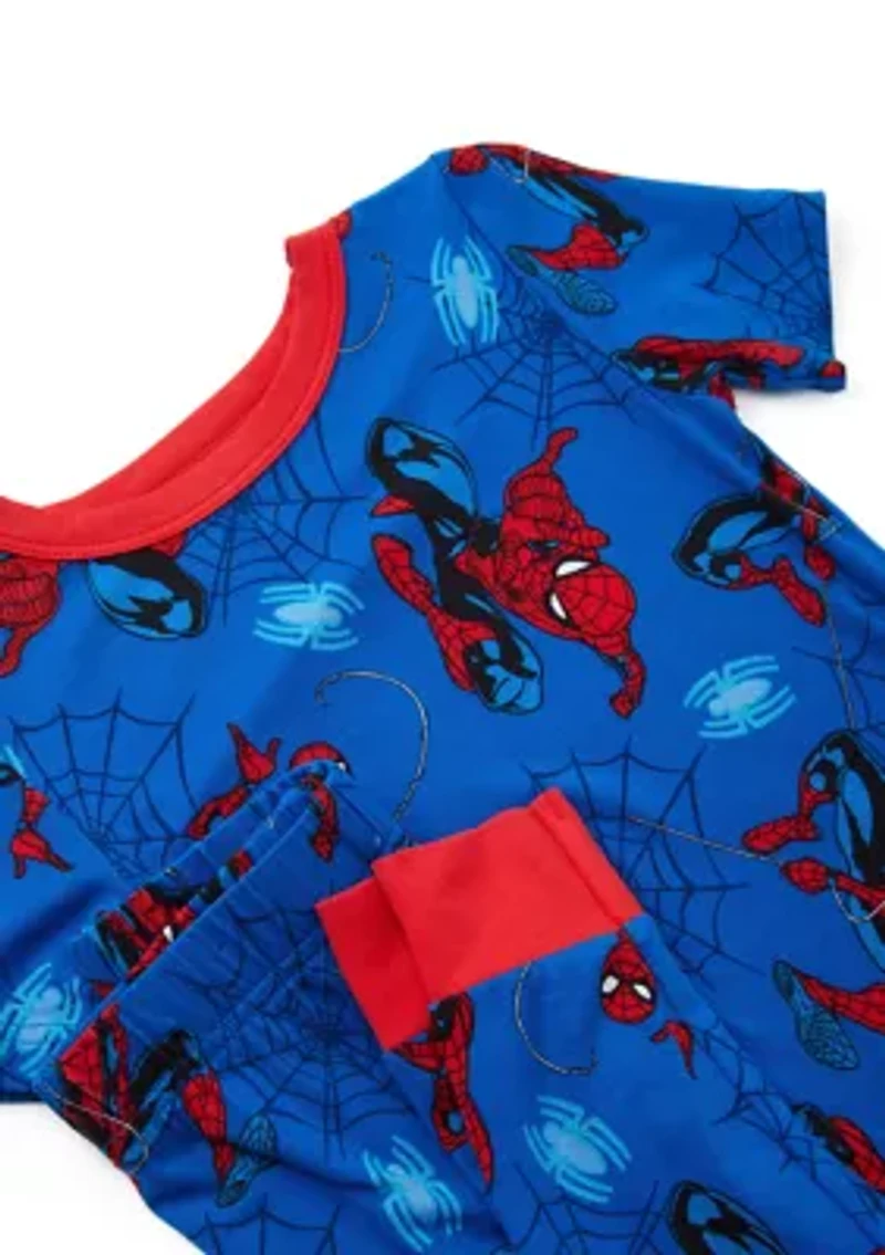 Toddler Boys Spidey Stars Pajama Set