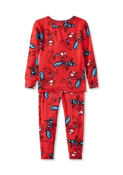 Toddler Boys Flying Hero Pajama Set